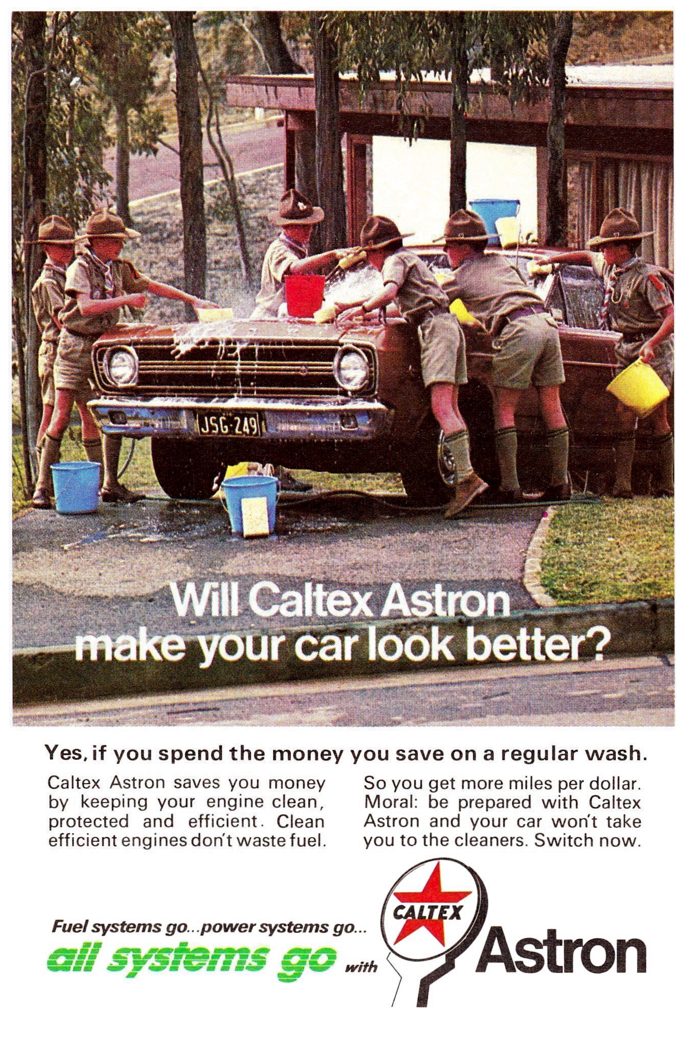 1967 Caltex Petrol - Ford XR Falcon - Boy Scouts